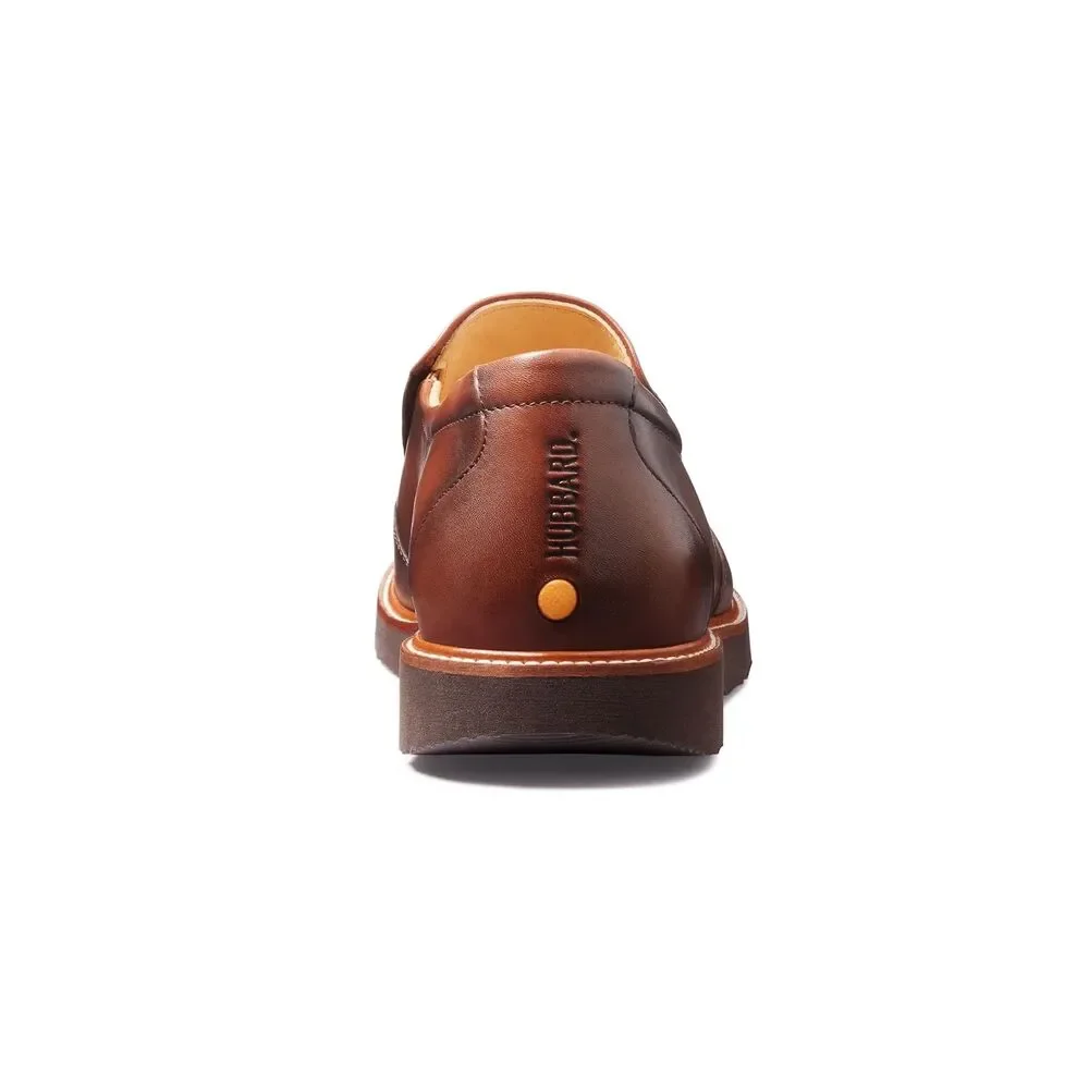 *Brand New* Samuel Hubbard Men's Frequent Traveler Loafer Cognac Leather Size 10